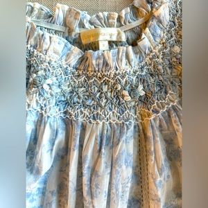 LoveshackFancy Finchley Mini dress